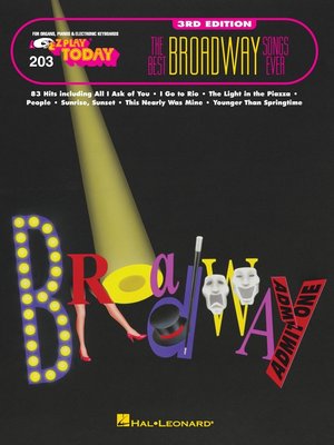 cover image of The Best Broadway Songs Ever  (Songbook)